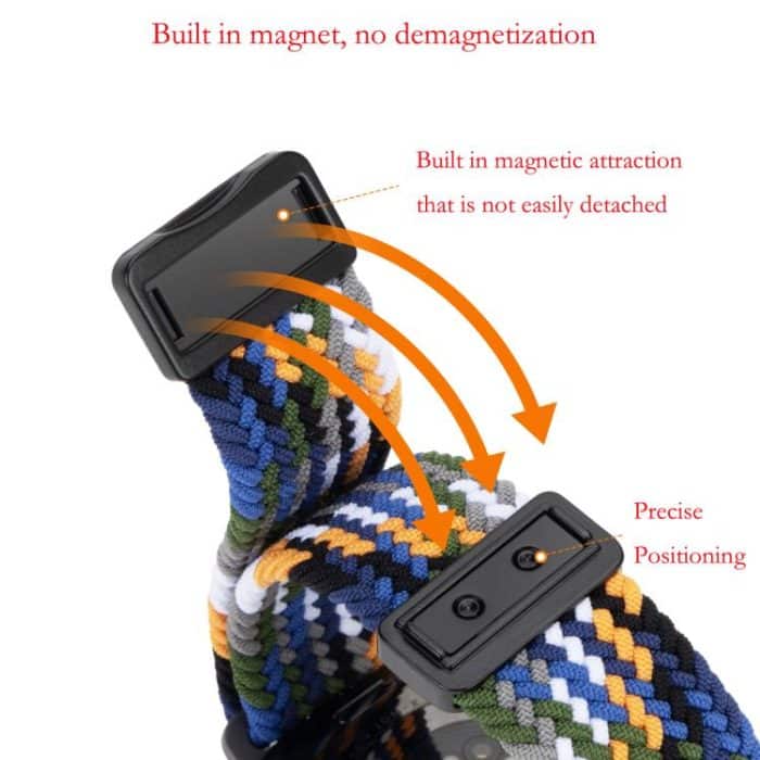 Magnetic Buckle Loop Woven Watch Band – Bild 6