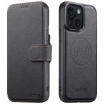 Suteni Q05 2-in-1 Multi-function MagSafe Wallet Litchi Leather Phone Case