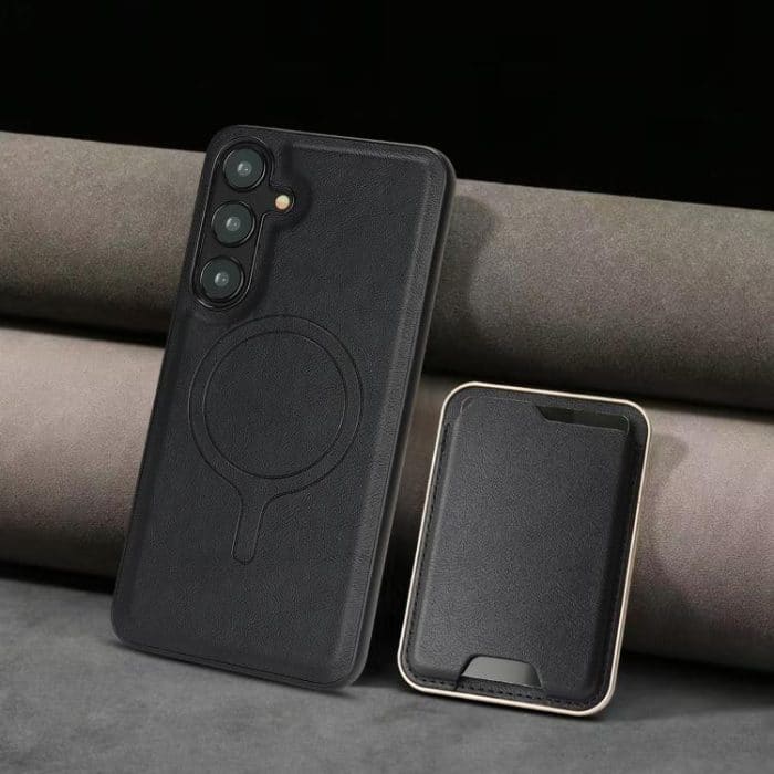 Kalebol Slim MagSafe Ring Magnetic Card Bag Leather Phone Case – Bild 10