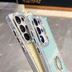 Rhinestone Glitter TPU Ring Holder Anti-fall Phone Case – Bild 6