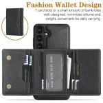 Kalebol Strong Magnetic MagSafe Tri-Fold Wallet Leather Phone Case – Bild 4