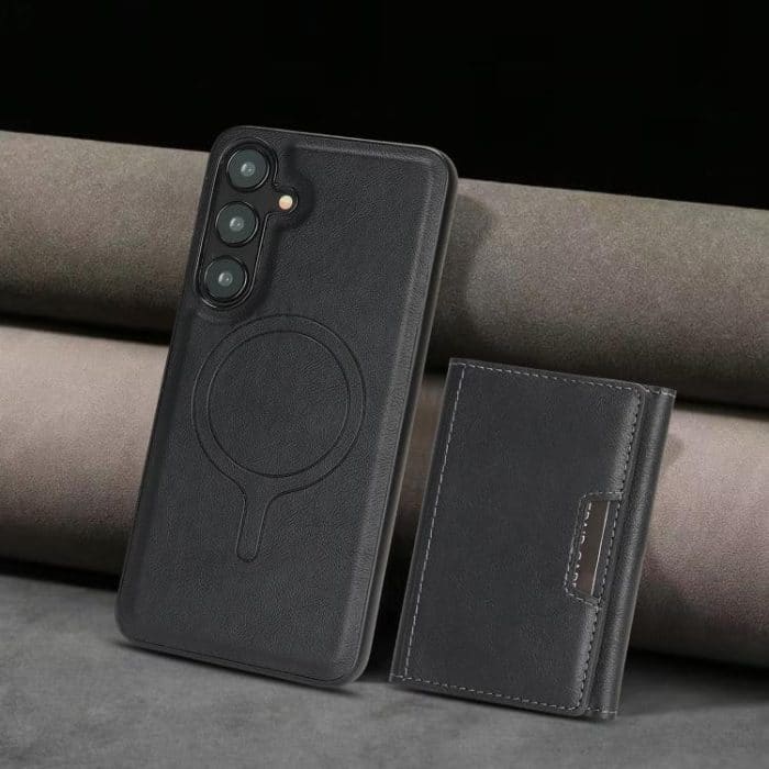 Kalebol Strong Magnetic MagSafe Tri-Fold Wallet Leather Phone Case – Bild 10