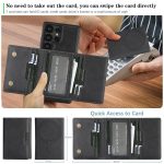 Kalebol Strong Magnetic MagSafe Tri-Fold Wallet Leather Phone Case – Bild 5