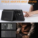 Kalebol Strong Magnetic MagSafe Tri-Fold Wallet Leather Phone Case – Bild 6