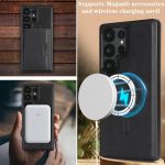 Kalebol Strong Magnetic MagSafe Tri-Fold Wallet Leather Phone Case – Bild 8