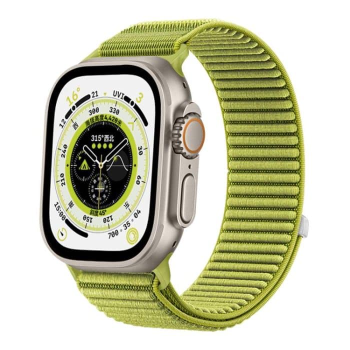 SYA002963801A-6.jpg Wild Mountain Texture Woven Nylon Watch Band, For Apple Watch 46mm / 49mm / 45mm / 44mm, For Apple Watch 42mm / 41mm / 40mm / 38mm – Bild 1