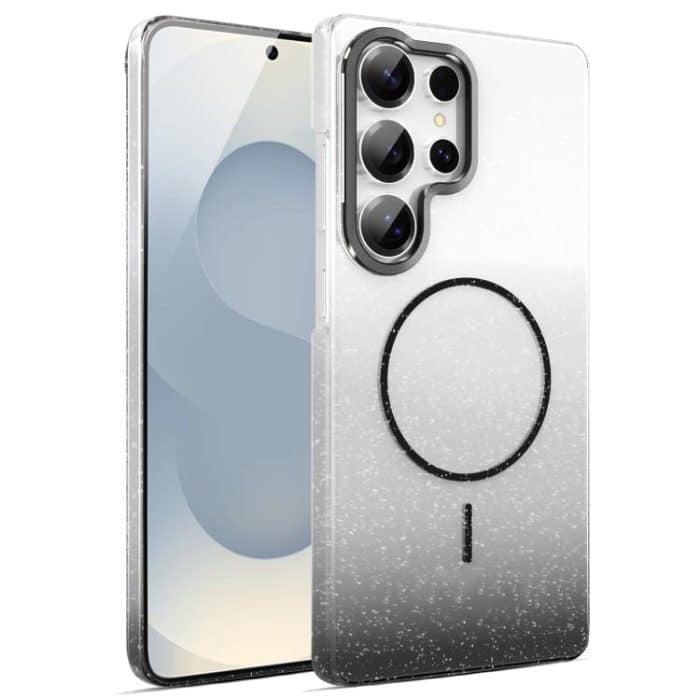 Gold Diamond Glitter Gradient MagSafe Shockproof Phone Case – Bild 1