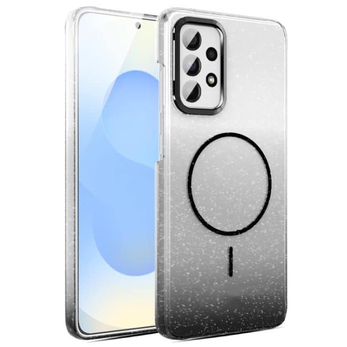 Gold Diamond Glitter Gradient MagSafe Shockproof Phone Case – Bild 1