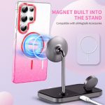 Gold Diamond Glitter Gradient MagSafe Shockproof Phone Case – Bild 4