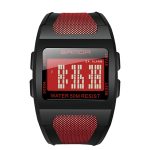SANDA 222 Männer Sport Outdoor Bergsteigen Digitale Elektronische Uhr Quadratische Multifunktionale Wasserdichte Uhr – Bild 3