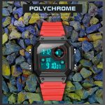 SANDA418 Quadratische Armbanduhr Schwimmen Wasserdicht Alarm Nachtlicht Männliche Studentenuhr Einfache Mode Sportuhr – Bild 16