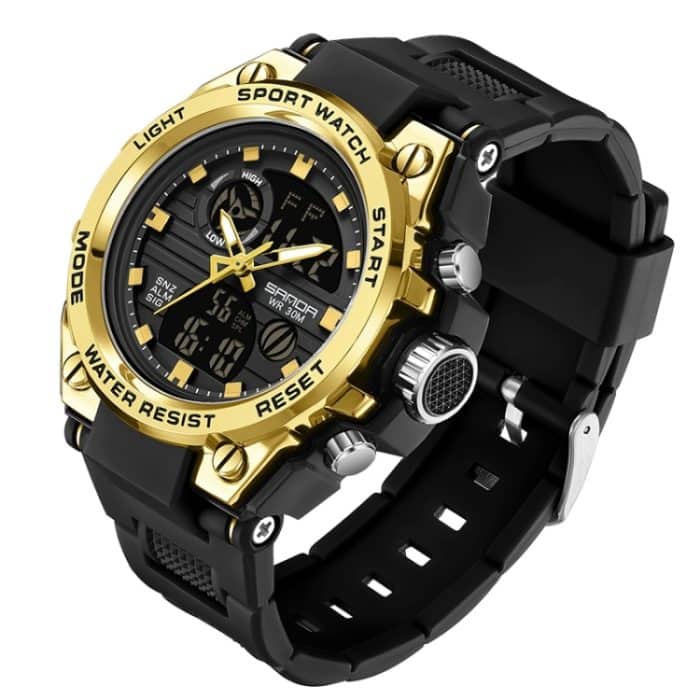 SYA00656201A.jpg SANDA739 Uhr Platte Chao Männliche Uhr Männliche Student Mode Trend Multifunktionale Digitale Wasserdichte Elektronische Meter – Bild 1