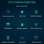 SANDA739 Uhr Platte Chao Männliche Uhr Männliche Student Mode Trend Multifunktionale Digitale Wasserdichte Elektronische Meter – Bild 5