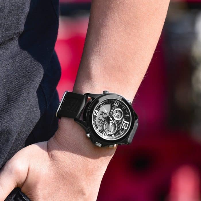 SANDA 793 Gezeitenuhr mit großem Zifferblatt, Studenten-Modetrend, multifunktionale, doppelt leuchtende, wasserdichte elektronische Uhr – Bild 17