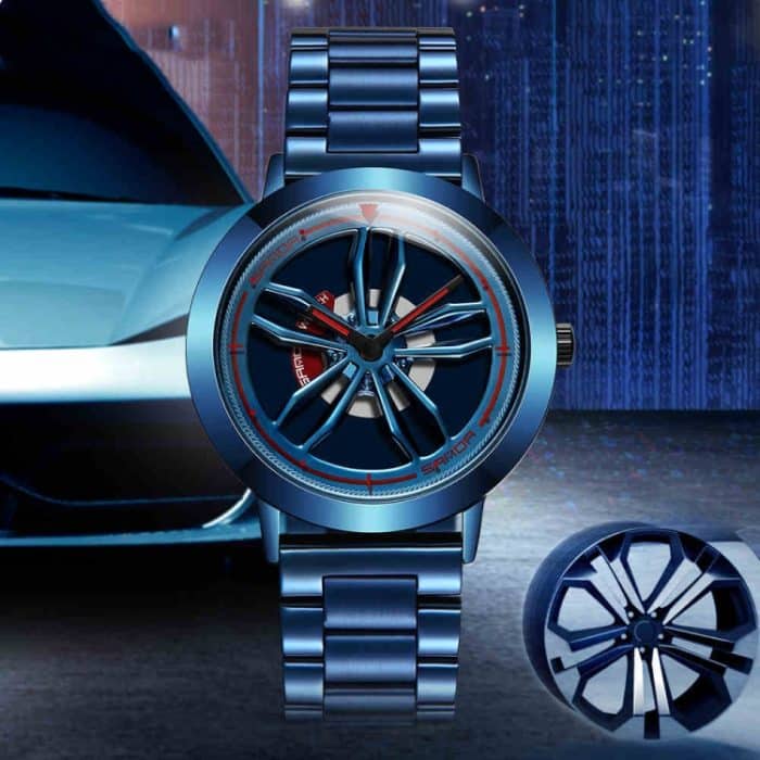 SANDA1009 Herrenuhr, Student, lässig, wasserdicht, Stahlband, Herrenuhr – Bild 11