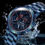 SANDA1009 Herrenuhr, Student, lässig, wasserdicht, Stahlband, Herrenuhr – Bild 10