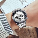 OCHSTIN Augusten 6103B Multifunktions-Quarzuhr, sportliche, leuchtende, wasserdichte Uhr, Kalender, Stahlband, Herrenuhr – Bild 13