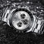 OCHSTIN Augusten 6103B Multifunktions-Quarzuhr, sportliche, leuchtende, wasserdichte Uhr, Kalender, Stahlband, Herrenuhr – Bild 3