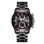 OCHSTIN 6112 Herren Multifunktionsuhr Mode Sport Business Kalender Leuchtende Herrenuhr Quarzuhr Stahluhr