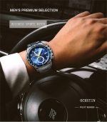 OCHSTIN 6112 Herren Multifunktionsuhr Mode Sport Business Kalender Leuchtende Herrenuhr Quarzuhr Stahluhr – Bild 14