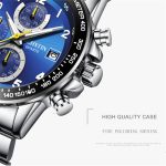 OCHSTIN 6112 Herren Multifunktionsuhr Mode Sport Business Kalender Leuchtende Herrenuhr Quarzuhr Stahluhr – Bild 4