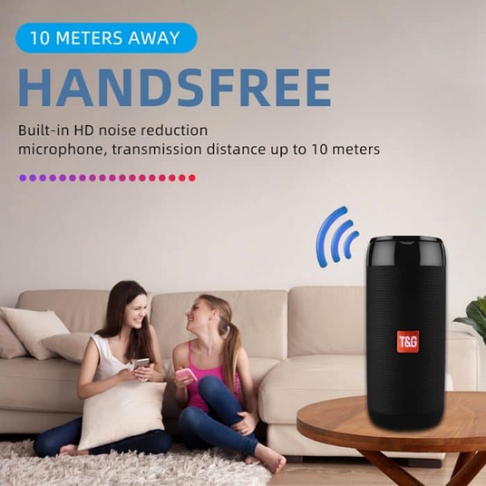 TG113C Spalte Tragbare Bluetooth Mini Lautsprecher FM Radio Wasserdicht Subwoofer Telefon Halter Drahtlose Loundpeakers – Bild 5