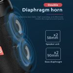 TG113C Spalte Tragbare Bluetooth Mini Lautsprecher FM Radio Wasserdicht Subwoofer Telefon Halter Drahtlose Loundpeakers – Bild 6