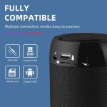 TG113C Spalte Tragbare Bluetooth Mini Lautsprecher FM Radio Wasserdicht Subwoofer Telefon Halter Drahtlose Loundpeakers – Bild 7