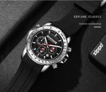 OCHSTIN 6125A Multifunktions-Chronograph Herren Sport Silikon Quarz wasserdichte Herrenuhr – Bild 7
