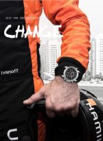 OCHSTIN 6125A Multifunktions-Chronograph Herren Sport Silikon Quarz wasserdichte Herrenuhr – Bild 10