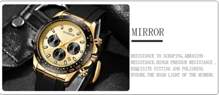 OCHSTIN 6103 Multifunktions-Quarzuhr, Silikon-Uhrenarmband, sportliche, leuchtende, wasserdichte Uhr – Bild 8