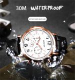 Ochstin 6105 Multifunktionsuhr Business Freizeit Herrenuhr Wasserdicht Timing Quarzuhr Gürteluhr – Bild 5