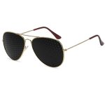 2 Stück Pin-Loch-Brille, Pin-Loch-Sonnenbrille, Augenübung, Sehkraft, natürliche Heilung, Sehkorrektur und Verbesserung – Bild 2