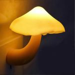 Mini Pilzform LED Energiesparlampe Kinder Baby Schlafzimmer Pilz Nachtlicht, EU Plug