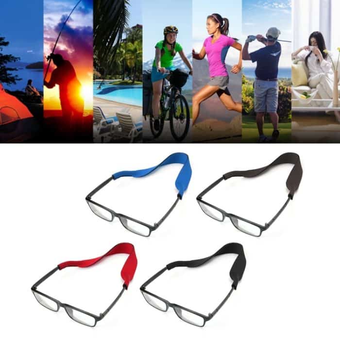 2 Stück Neopren-Tauchschwimmbrillenband, Sonnenbrille, Schwammseil – Bild 6