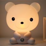 Baby Schlafzimmer Lampen Nachtlicht Cartoon Haustiere PVC Kunststoff Schlaf Led Kind Lampe – Bild 2