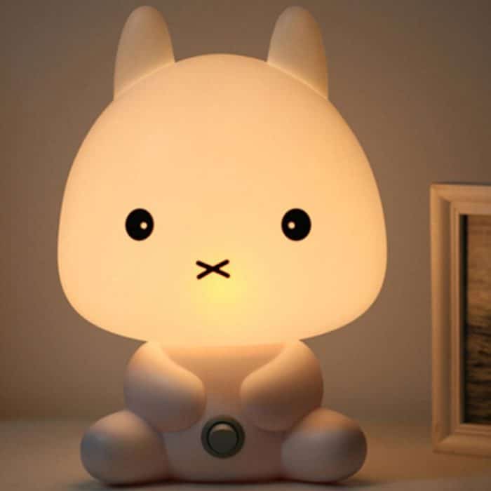 Baby Schlafzimmer Lampen Nachtlicht Cartoon Haustiere PVC Kunststoff Schlaf Led Kind Lampe – Bild 3