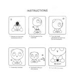 Baby Schlafzimmer Lampen Nachtlicht Cartoon Haustiere PVC Kunststoff Schlaf Led Kind Lampe – Bild 6