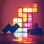 Kinder DIY Intelligenz Entwicklung Spielzeug Kreative Tischlampe LED-Beleuchtung Atmosphäre Licht