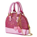 Niedliche Umhängetasche aus Leder, Umhängetasche für Mädchen, einfarbig, Mini-Reißverschluss, kleine quadratische Tasche, Einkaufstasche – Bild 2