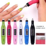 1 Set Power Professionelle Elektrische Maniküre Maschine Stift Pediküre Nagel Datei Nagel Werkzeuge 6 bits Bohrer Nagel Bohrer Maschine, US Plug Rose Red, US Plug Blue, US Plug White, EU Plug White, EU Plug Rose Red, EU Plug Black, EU Plug Green... – Bild 10