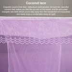 Eintüriges Moskitonetz mit quadratischem Dach für Heimstudentenwohnheime, 1.0x1.9x1.5 Meters, 1.2x1.9x1.6 Meters, 1.5x2.0x1.8 Meters, 1.8x2.0x1.8 Meters – Bild 4