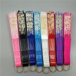 Faltfächer im spanischen Stil, Kunststoff, Pfauenspitze, Fächer für Damen, Tanzvergoldung, 23x42cm – Bild 5