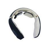 Halswirbel-Massagegerät, Aufladen, intelligentes Puls-Physiotherapie-Instrument, elektromagnetische Vibration, Nackenschutz, White, Black, Red – Bild 2