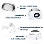 Halswirbel-Massagegerät, Aufladen, intelligentes Puls-Physiotherapie-Instrument, elektromagnetische Vibration, Nackenschutz, White, Black, Red – Bild 9