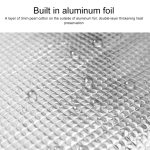 Tragbare Lunch-Picknick-tragbare Lebensmittel-Isolierungs-Aufbewahrungstasche, S  20x23x14cm, L 25x35x17cm – Bild 4