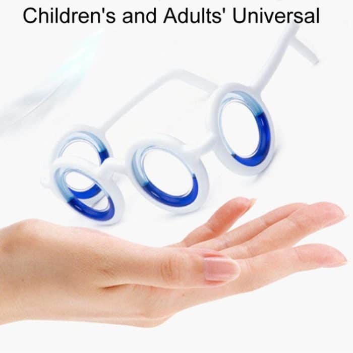 Faltbare tragbare keine Linse Anti-Motion-Krankheit SEASICK-Flüssigkeitsgläser im Freien-Reise-Tool – Bild 4