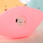 Cartoon Flaky Clouds Bunte kleine Nachtlicht-Nachttischlampe – Bild 6