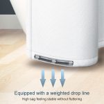 Duschvorhang, wasserdicht, für Badezimmer, geometrisch, hellgrau, Badvorhänge, 80x180cm, 80x200cm, 100x180cm, 100x200cm, 120x180cm, 120x200cm, 150x180cm, 150x200cm, 180x180cm, 180x200cm, 200x180cm, 200x200cm, 220x200cm, 240x200cm, 260x200cm, 280x200cm... – Bild 6