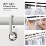 Duschvorhang, wasserdicht, für Badezimmer, geometrisch, hellgrau, Badvorhänge, 80x180cm, 80x200cm, 100x180cm, 100x200cm, 120x180cm, 120x200cm, 150x180cm, 150x200cm, 180x180cm, 180x200cm, 200x180cm, 200x200cm, 220x200cm, 240x200cm, 260x200cm, 280x200cm... – Bild 7